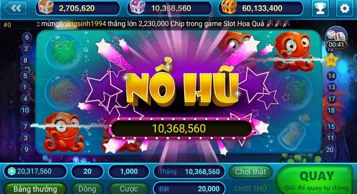 Nh?n vào ??t c??c và b?m Quay