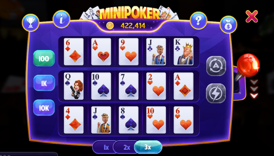 Cách chơi Mini Poker nổ hũ cực đỉnh tại MAY88