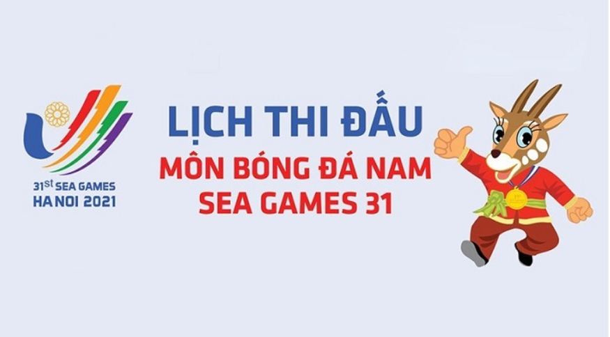 Lịch thi đấu bóng đá nam SEA Games 31 mới nhất