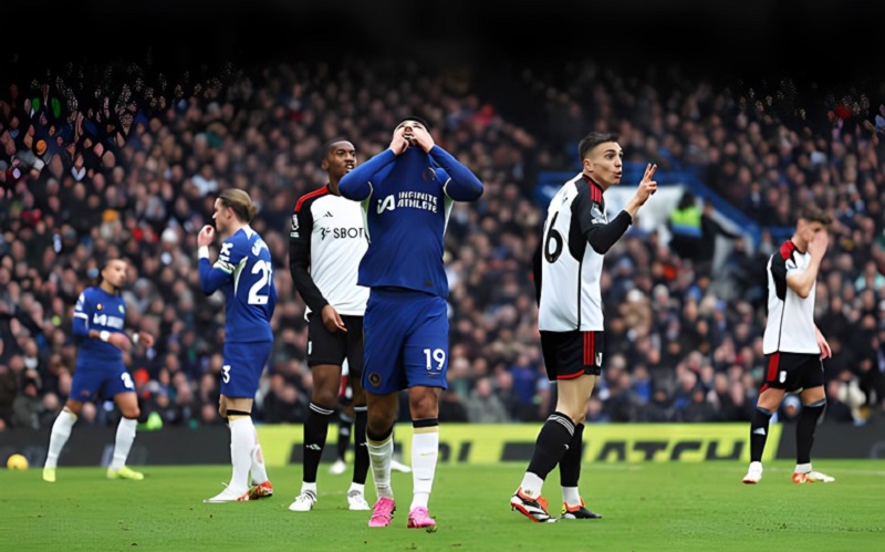 Cole Palmer phá vỡ kỷ lục ghi bàn của Chelsea tại Premier League trong trận thua Fulham