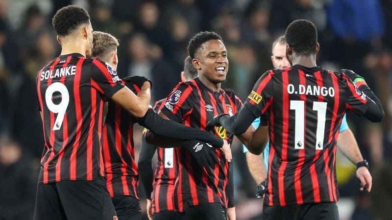 Bournemouth thắng kháng cáo thẻ đỏ Evanilson – Ánh sáng sau tranh cãi VAR