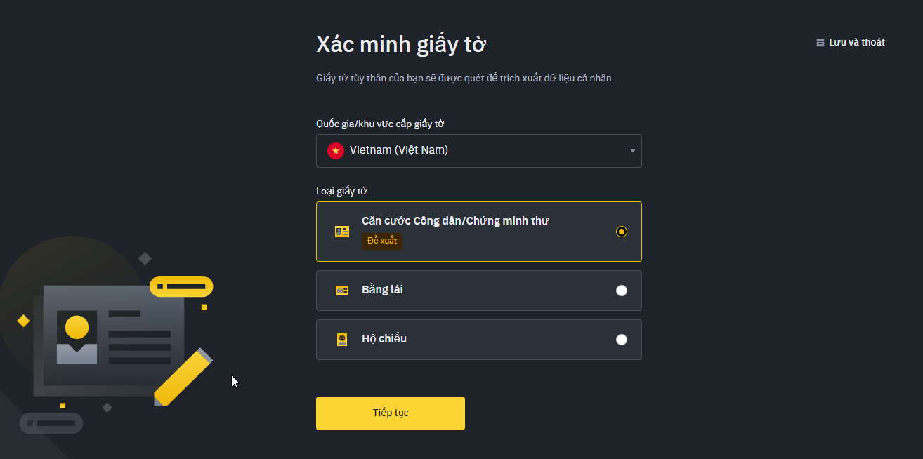 Ch?p ?nh gi?y t? tùy th?n ?? xác minh